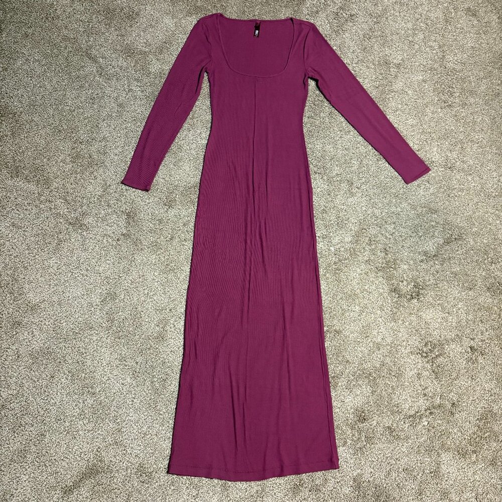 Skims soft lounge long sleeve dress